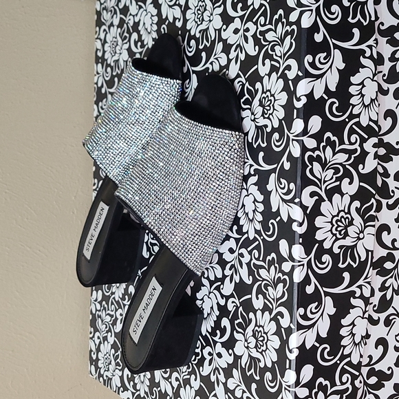 Steve Madden Shoes - Steve Madden Ripley Rhinestone Mules